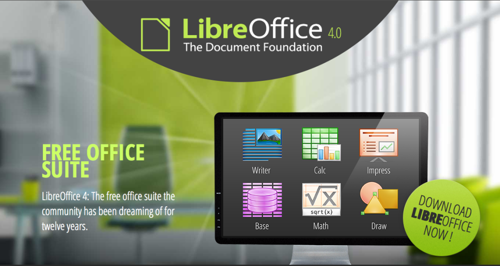 Screenshot libreoffice