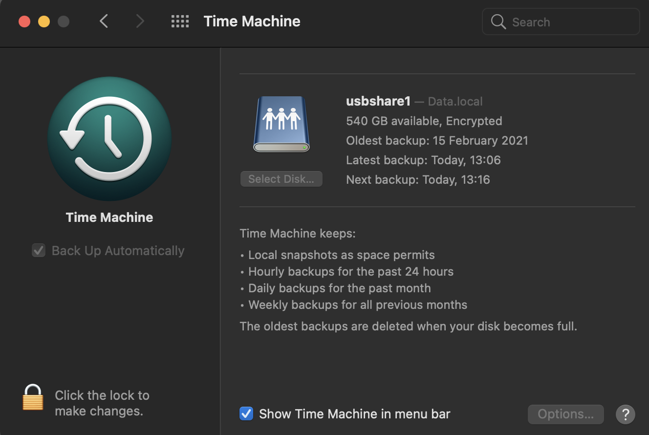 Macos Timemachine